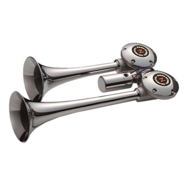 ヤマトクローラー　ボーン　新品未使用 トラック用品 日建 バトルヤンキークローム 350mm 24V クローム B420