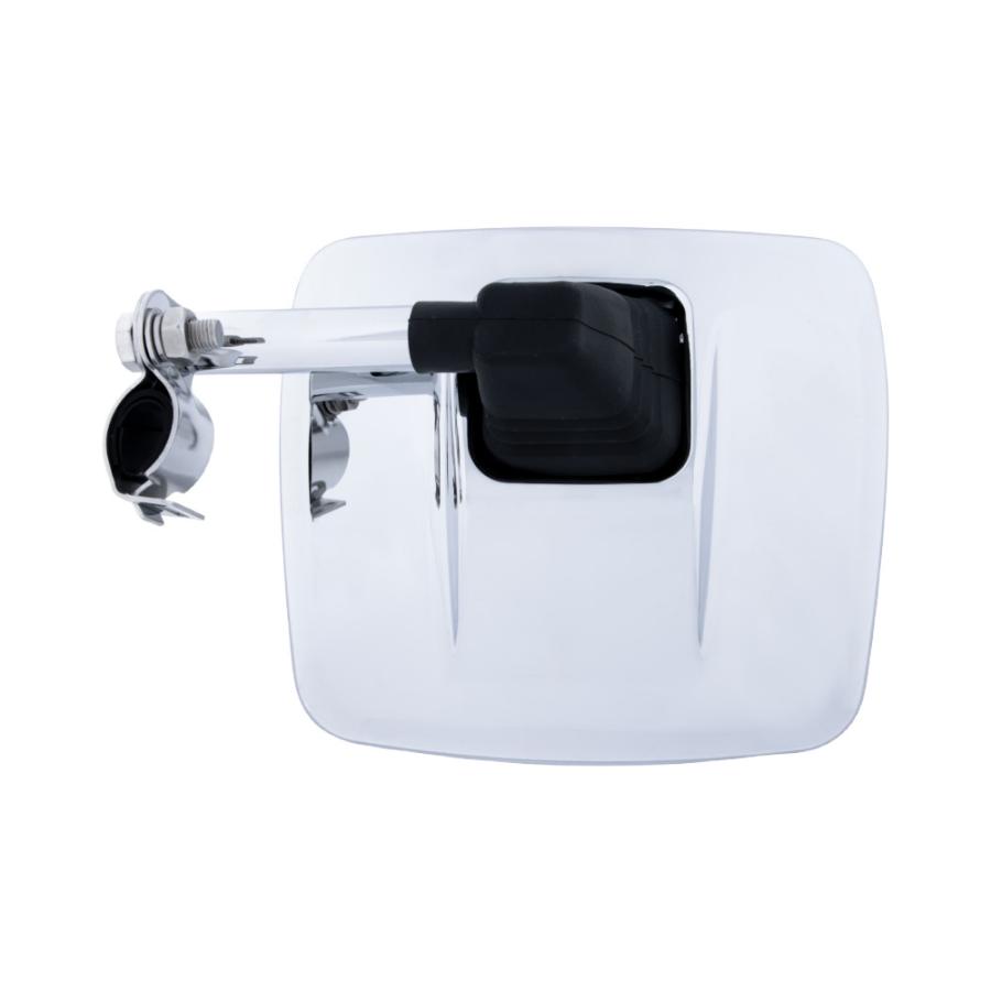 楽天市場】トラック用ミラー 角型サイドアンダーミラー 曲面レンズ