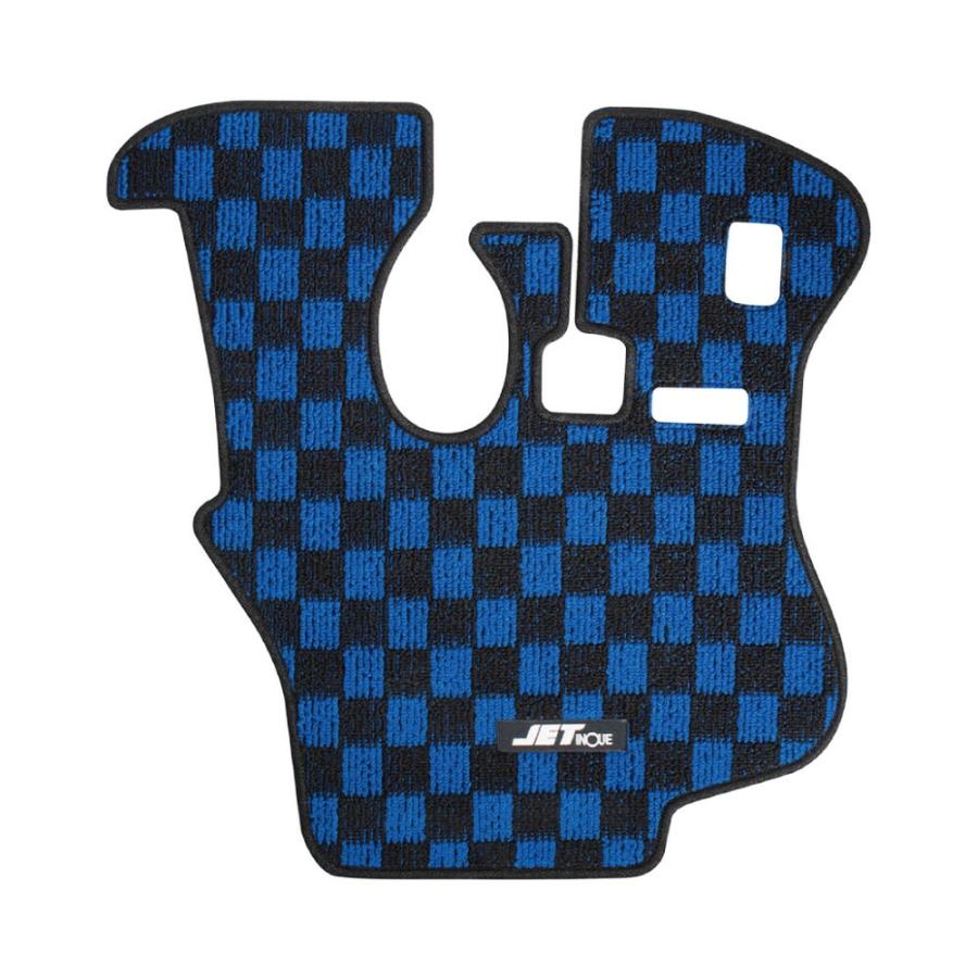 ジェットイノウエ トラック用品 車種専用フロアマット 運転席用 ブルー