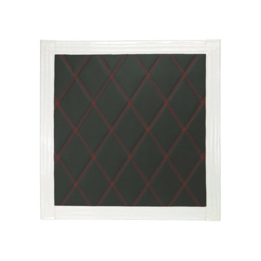 海上　泥除け　赤白　2枚セット ジェットイノウエ 泥除け綺羅 キラ 600mmx750mm レッド/ホワイト 2枚