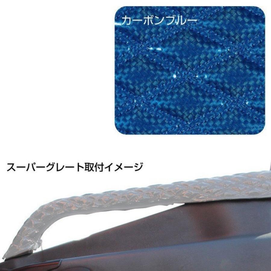 Jet ドアグリップハンドルカバー 17 L New R カーボンブルー スーパーグレート が大