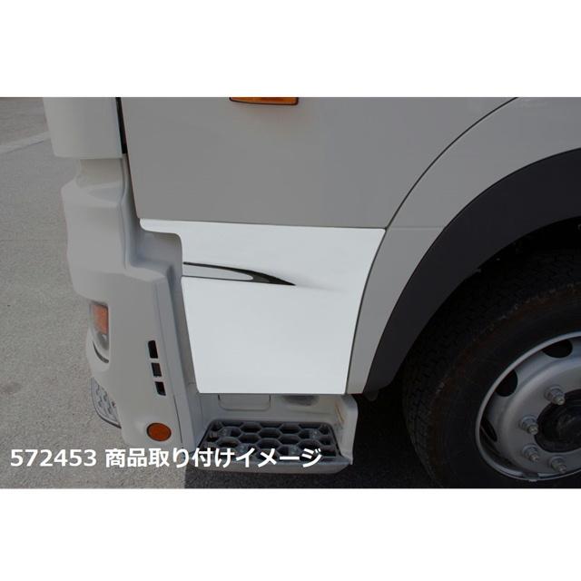 ジェットイノウエ トラック用品 アッパーステップカバー L/R 日野大型