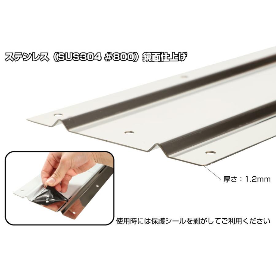 ジェットイノウエ 泥除け トラック用品 泥除け用 飾りステンレス板