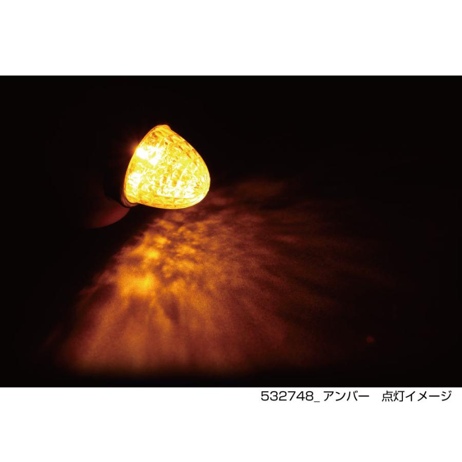 ジェットイノウエ　マーカーランプ　アンバー　１０個 ジェットイノウエ バスマーカー用LEDエンジェルリング 全7色 各10個