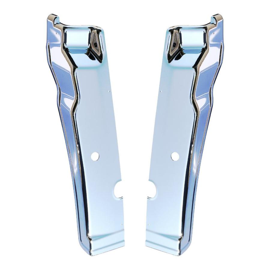 トラック用品 ジェットイノウエ バンパーエンドカバー L R スカート付タイプ いすゞ大型 ファイブスターギガ H27 11 用 誠実