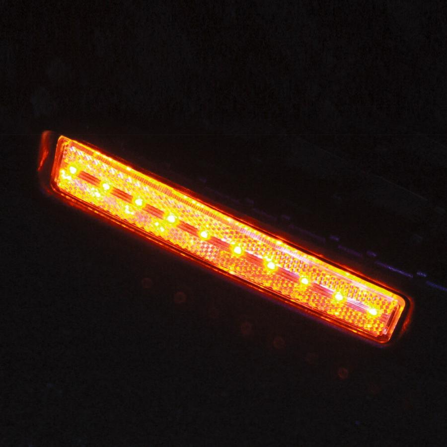 槌屋ヤック ステップライト トラック用品 流星レフステップランプ2