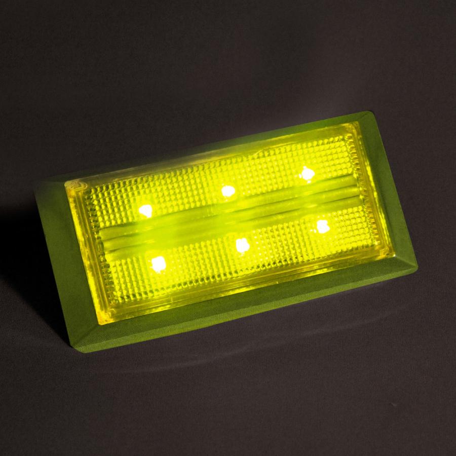 槌屋ヤック LED 流星ポイントマーカー シグマ 24V イエロー CE281