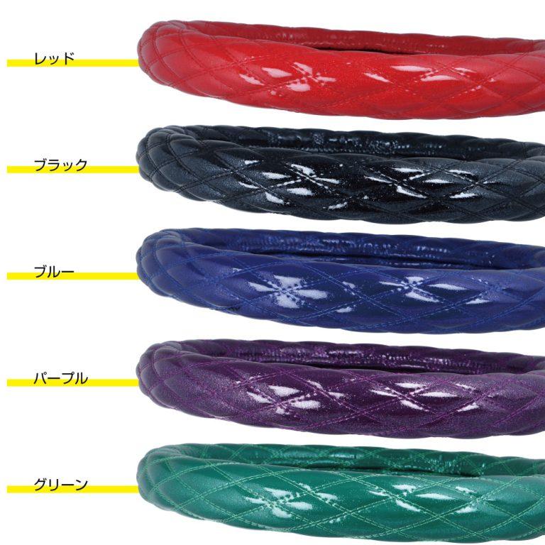 ジェットイノウエ モコモコ ダブルステッチハンドルカバー 太巻き Aタイプ ギャラクシーブラック トラック用品 カー用品 | ジェットイノウエ | 08