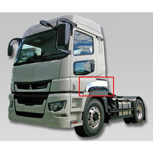 ATS メーカー直送 トラック用品 メッキフェンダーカバー L/R 17/NEW