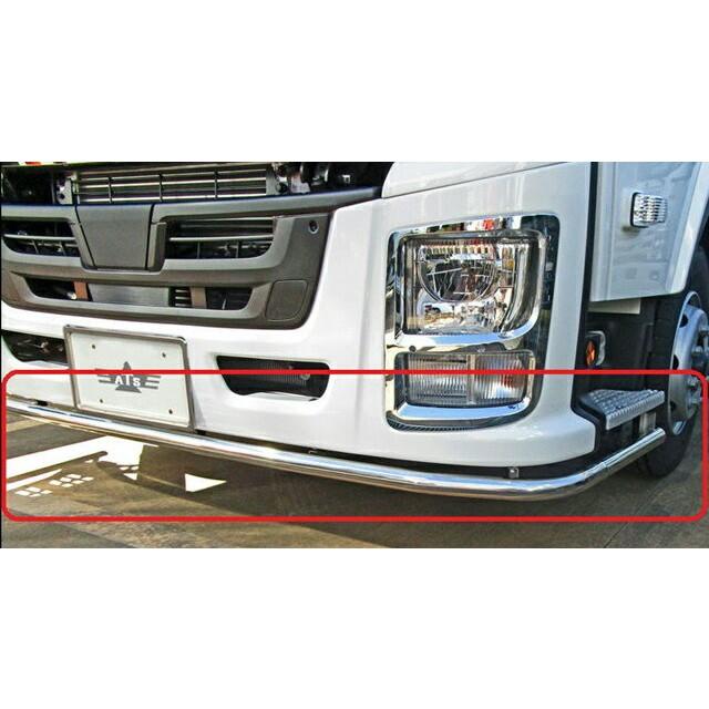 ATS メーカー直送 ステンパイプバンパー フロント&サイド3点セット