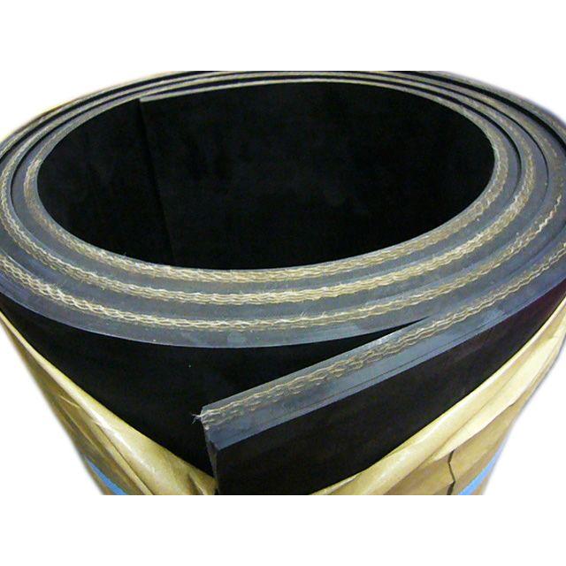 TRS 泥除け トラック用品 布入り泥除けゴム 厚さ6mm 600×2，500mm 黒 1