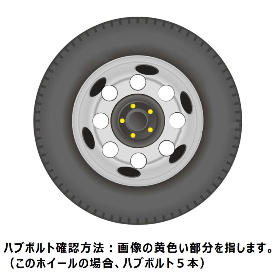 メッキホイールカバー トラック用品 用取付ブラケット 単品 1個 各社