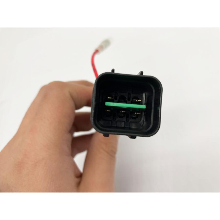 リアポジション電源取出しハーネス スーパーグレート 純正テール用 6極