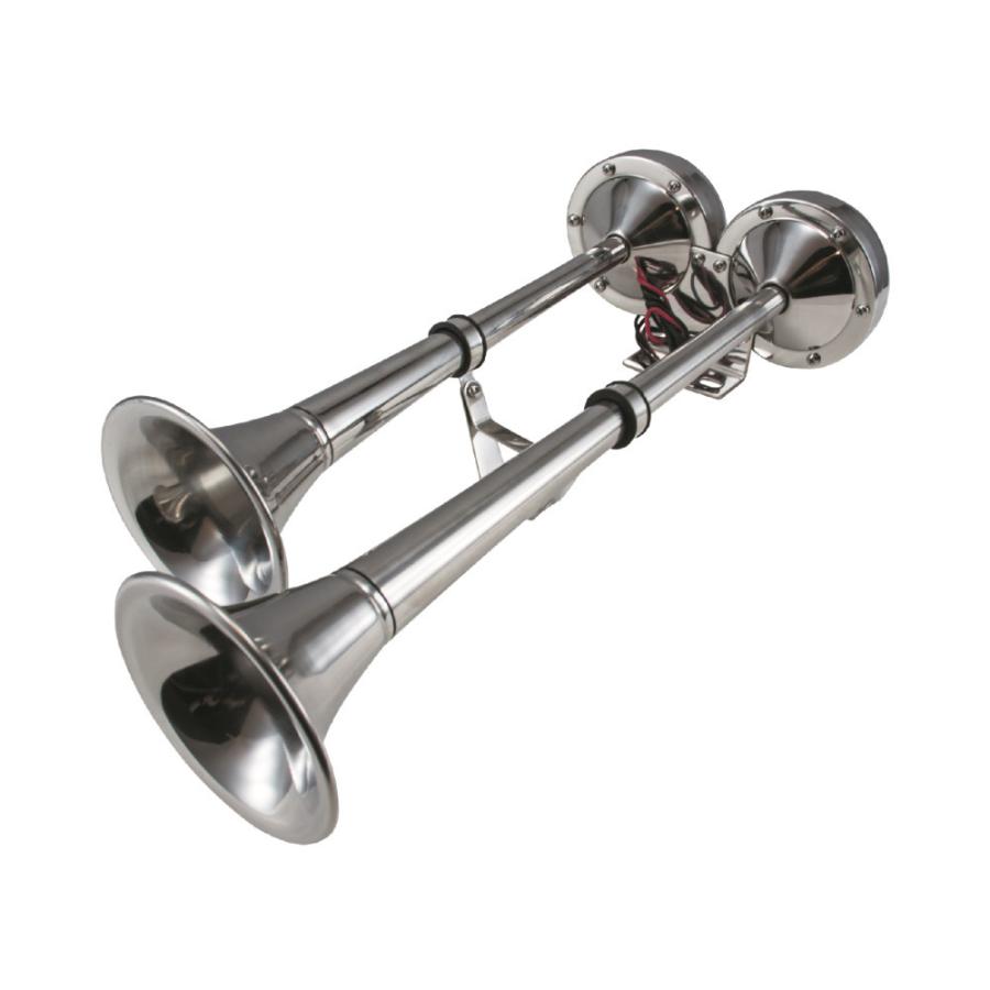 Jet 電子ダブルヤンキーホーン 24v専用 ステンレス ガードリレー別売 Jet トラックショップトップロード仙台 通販 Yahoo ショッピング