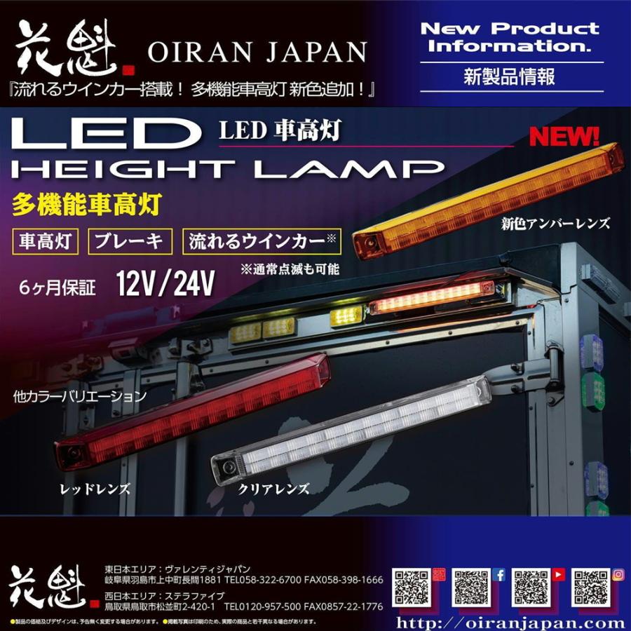 値引 花魁 Led車高灯 アンバーレンズ 12 24v共用 スモール ブレーキ ウィンカー対応 Ohl Am 01 最安値挑戦 Kwsrbd Com