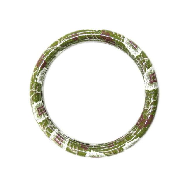 ハンドルカバー トラック用品 金華山 極太 大花束 グリーン 緑