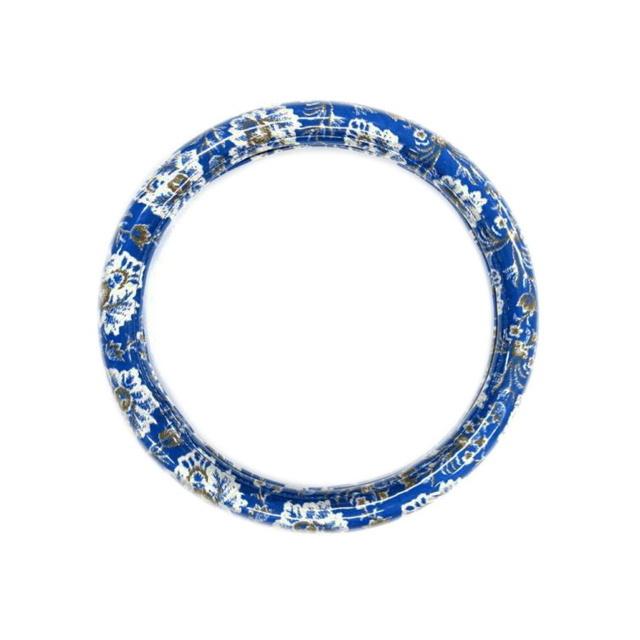 ハンドルカバー トラック用品 金華山 極太 新格子 ブルー 青 ビニール