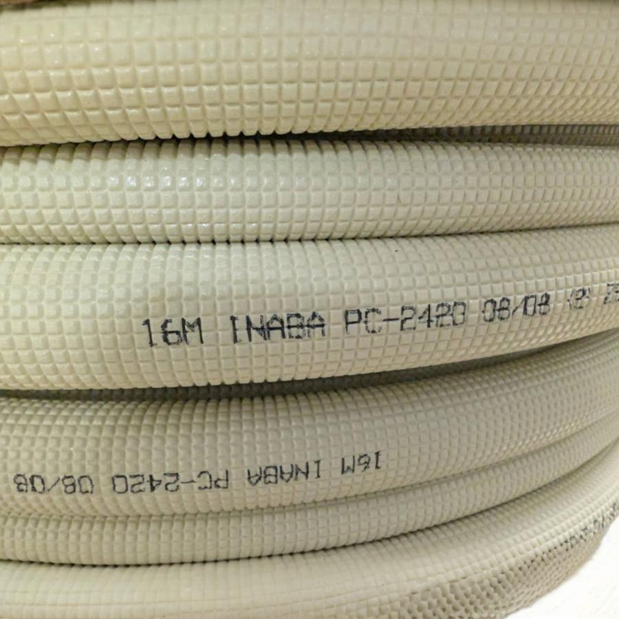 因幡電工 ペアコイル PC-2420 2分4分 20m 2巻セット エアコン配管用被覆銅管　TS | 因幡電工 | 01