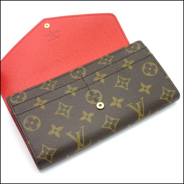 TS 未使用品 LOUIS VUITTON/ヴィトン ポルトフォイユサラ コクリコ M62236 モノグラム 2つ折り長財布 |  | 02