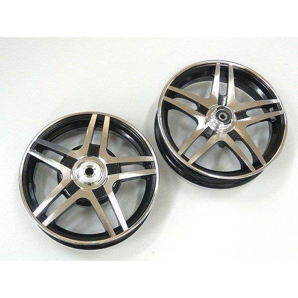 JOG SA16J ジョグ　ZR エボ　ホイール前後セット フロント リア JOG ZR 3YK ジョグ アルミ ホイール 前後 セット 10インチ 2.15J