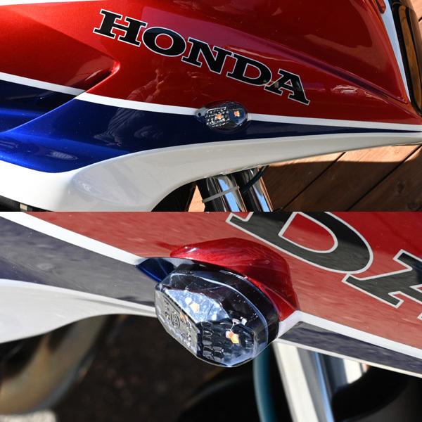 LED ウインカー 埋め込みタイプ スモーク CB1300 SB SC54 CBR250RR