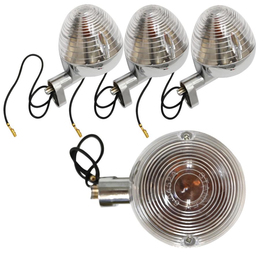 スモークレンズ とんがり ダックス シャリー 出目金ウインカー 純正