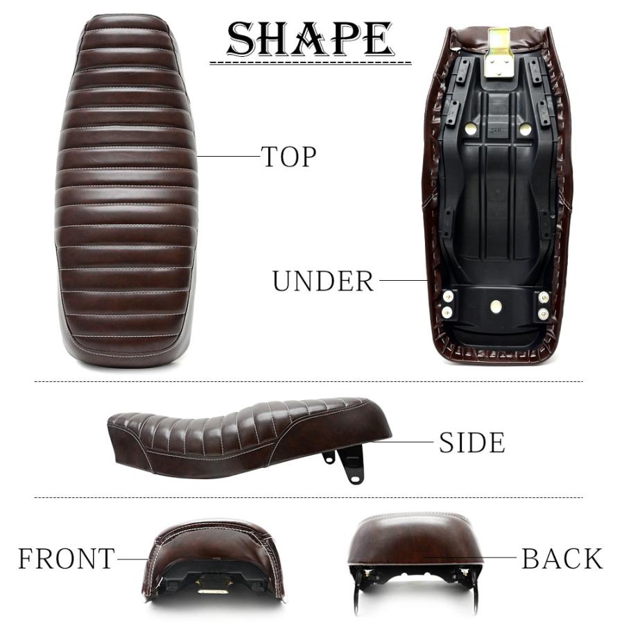 GN125 茶皮 タイプ2タックロールシート×2セット / GN125-2F