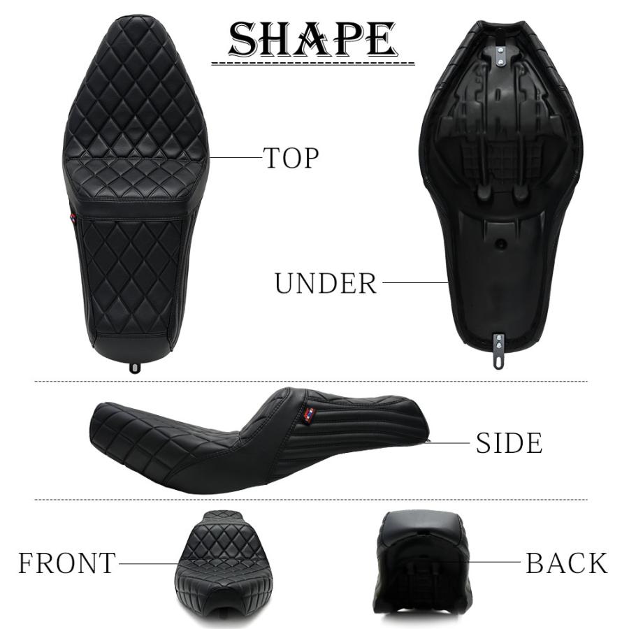 Rebel レブル 250 300 500 MC49 カスタムシート カスタムパーツ