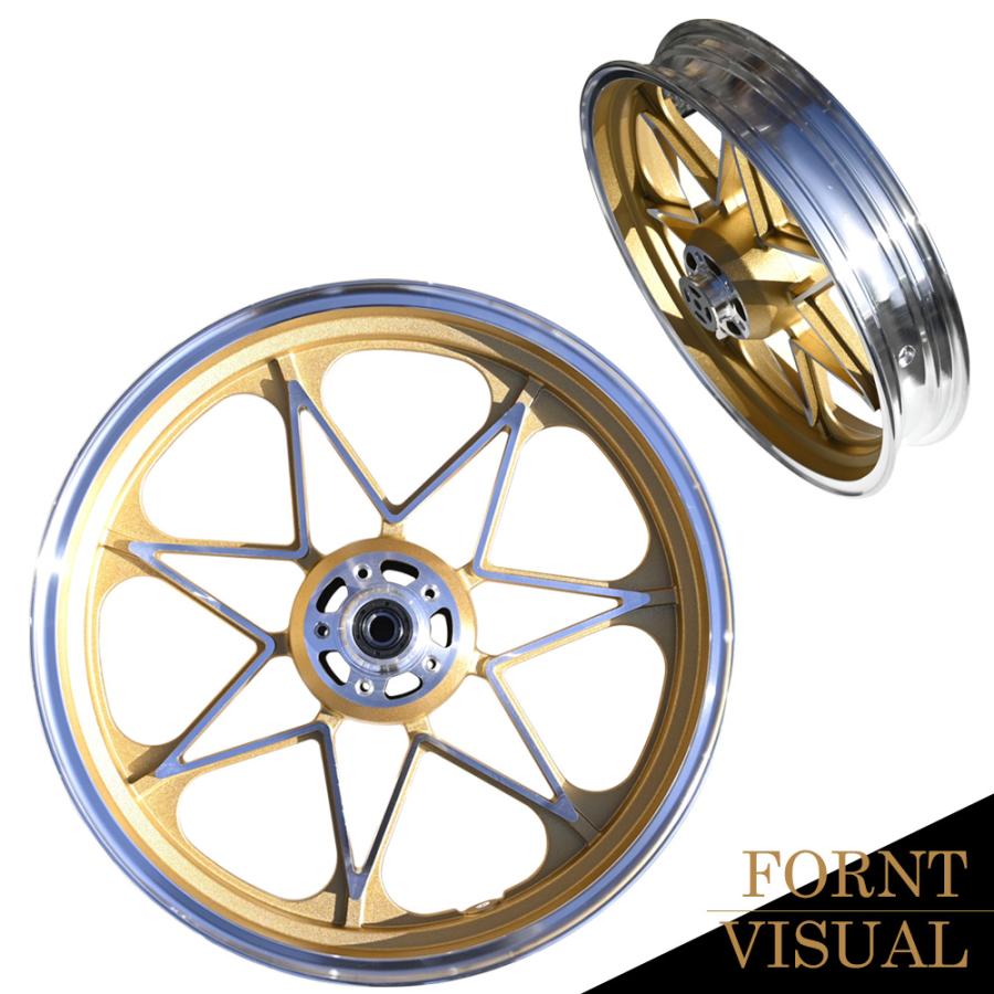 ZRX400 キャスト ホイール ゴールド セブン 前後 18インチ キャスト