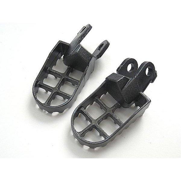 新品 XR250R ME06 XLR250 ワイドフットペグ スチール製 : トップセンス