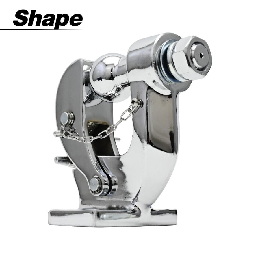 ステンレスピントルフック ヒッチメンバー ランクル 80