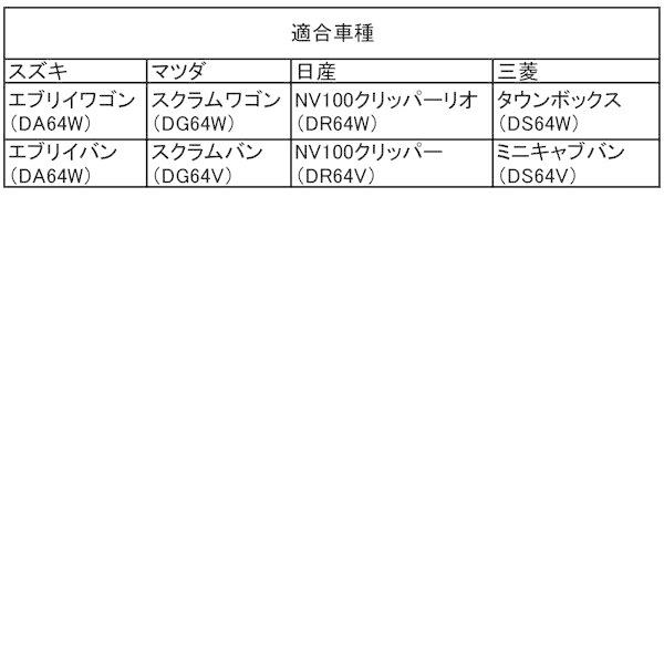 スズキ エブリイ ワゴン DA64W バン DA64V ドアハンドルカバー クロム