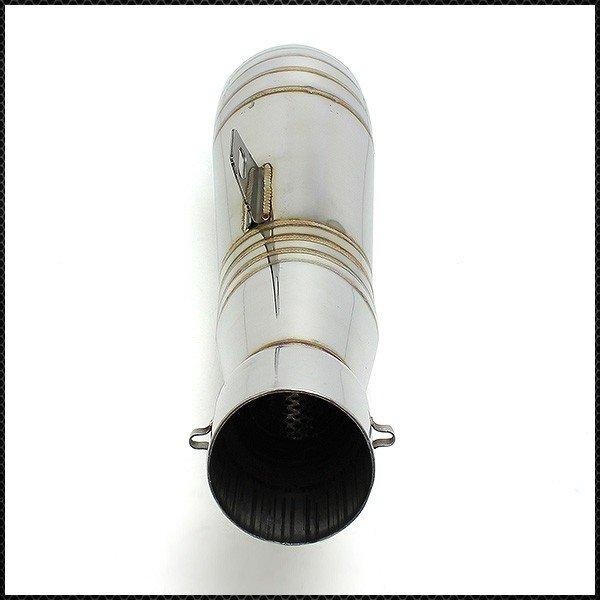 コニカル GP サイレンサー 60mm 汎用 スリップオン メガホン スポーツ