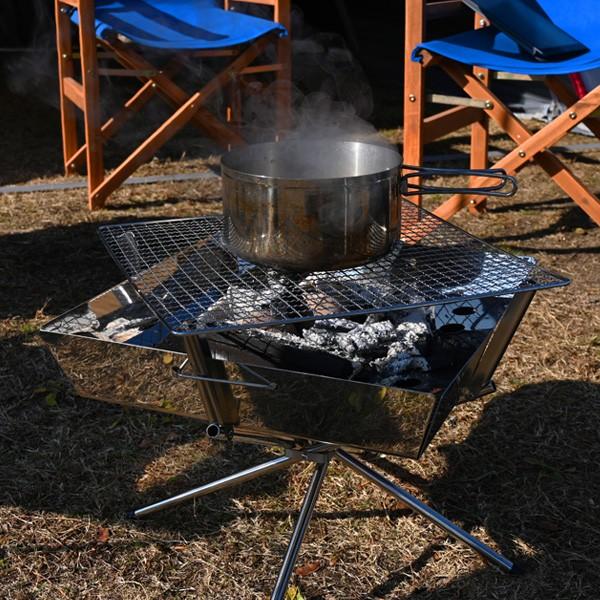 WAKU FIMAC 焚き火台 ソロ アウトドア キャンプ コンパクト 軽量 焚火