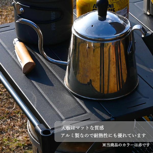 WAKU FIMAC アウトドアテーブル ランタンスタンド 付き キャンプ