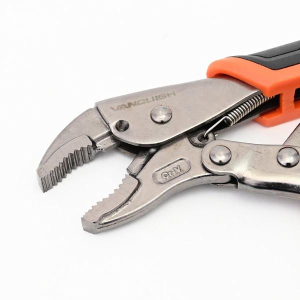 ヴァンキッシュ ロッキングプライヤー バイスプライヤー バイスグリップ ロッキングバイス 225mm 曲線あご プライヤー Diy 工具 海外ブランド 輸入工具 トップセンス 通販 Paypayモール