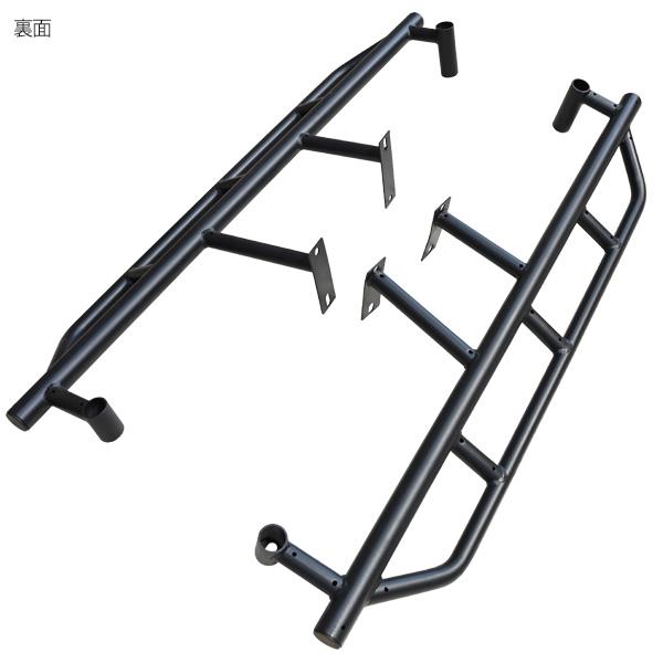 jb 23ジムニー用サイドロックスライダー中古スチール製 左右セット ジムニー JB23 ロックスライダー サイドステップ 左右セット スチール
