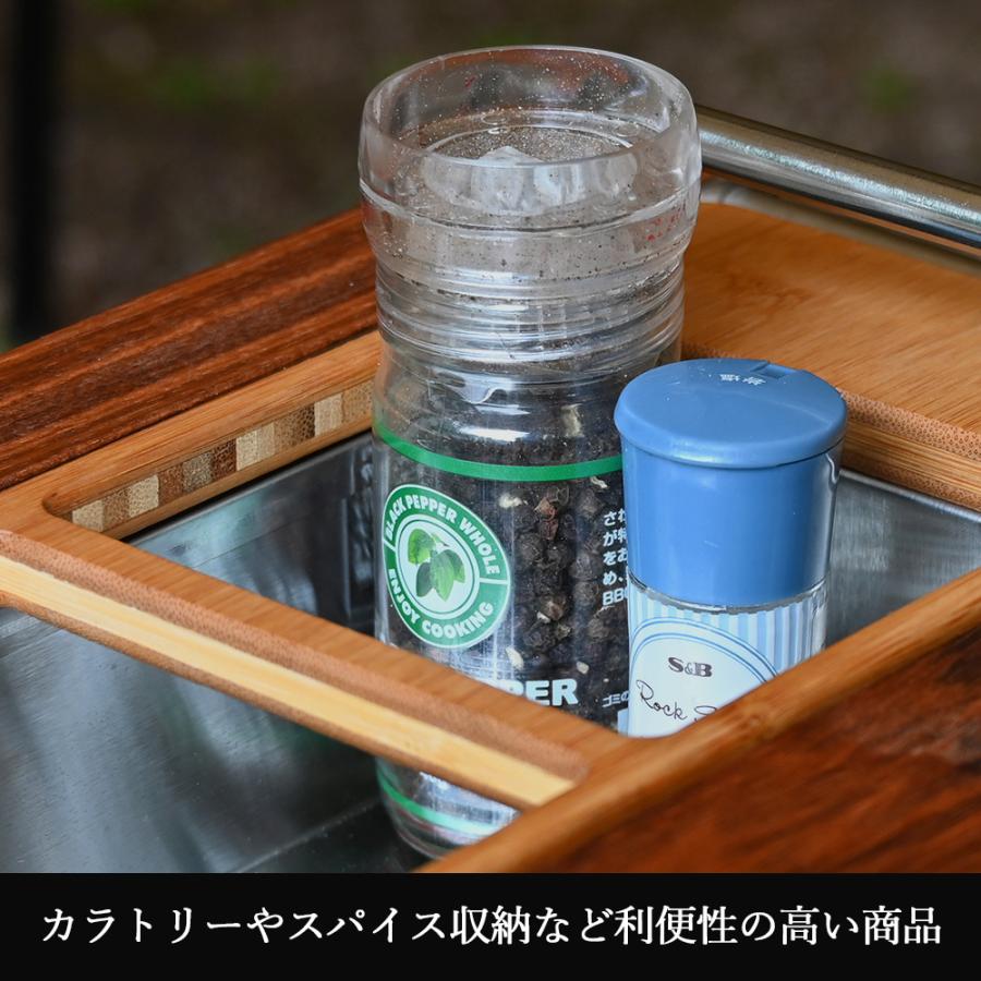 waku fimac テーブル用 ステンボックス スパイスボックス テーブルに