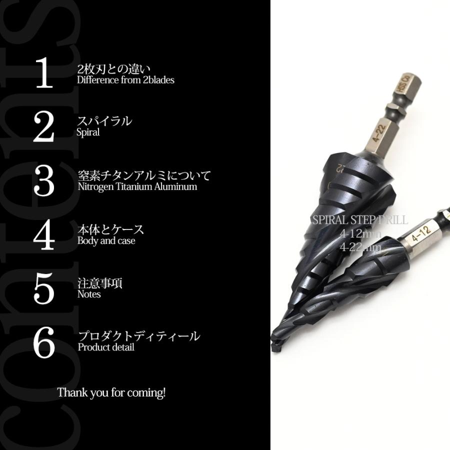 スパイラルステップドリル minatodenki_tg-803371023