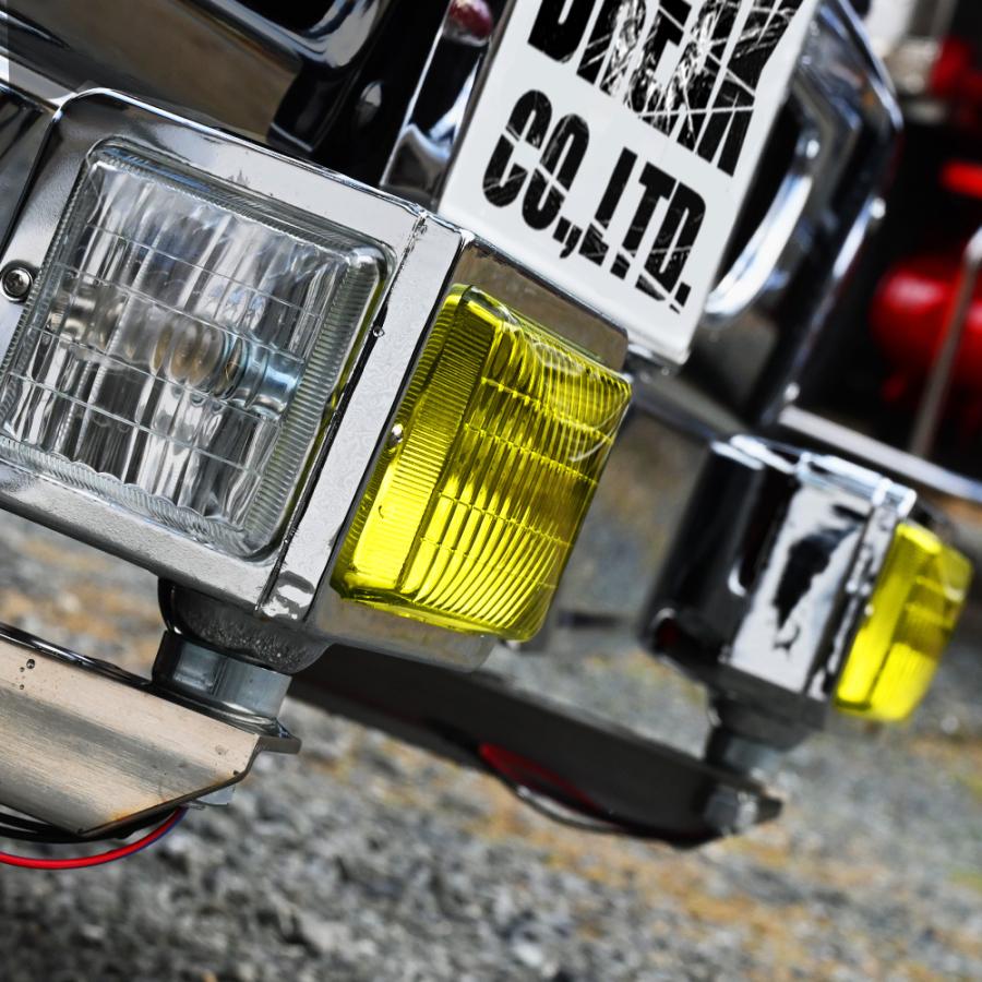 当時物仕様 トラック メッキ フォグランプ コーナーランプ カーブ