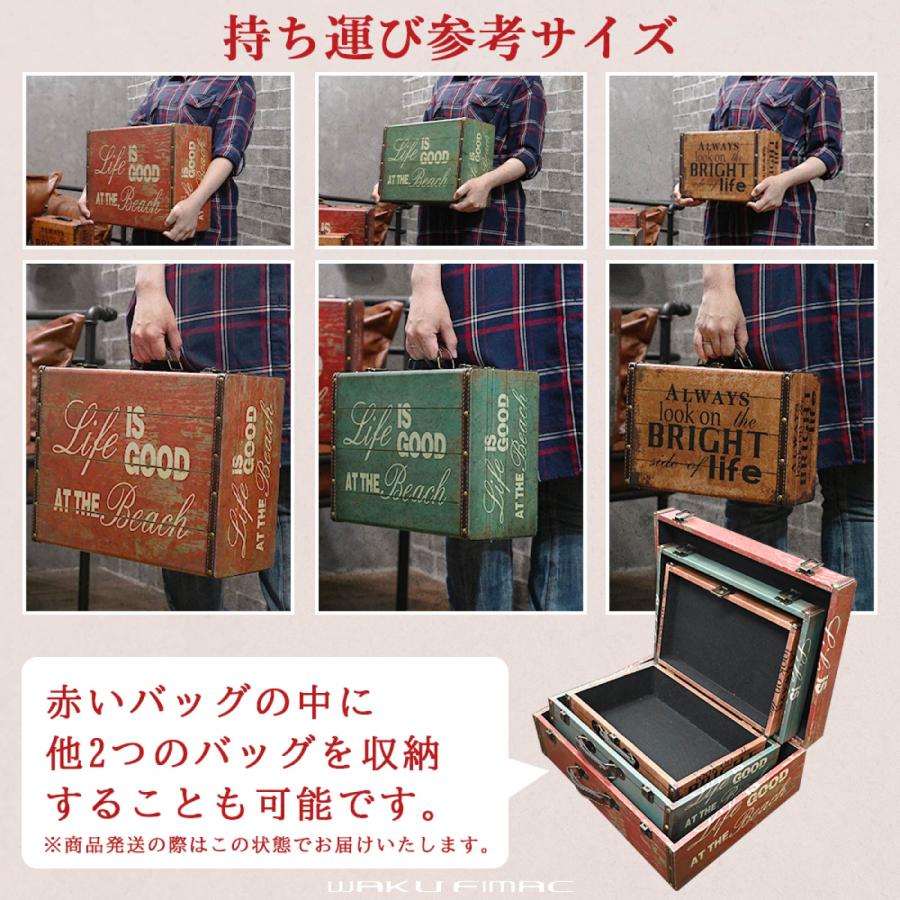 WAKU FIMAC 収納ボックス 収納ケース アンティーク ビンテージ レトロ
