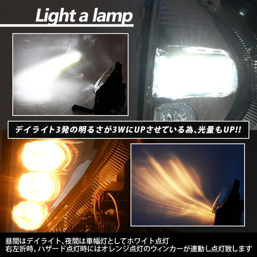 プリウス 50系 LED フォグランプ キット デイライト ウインカー