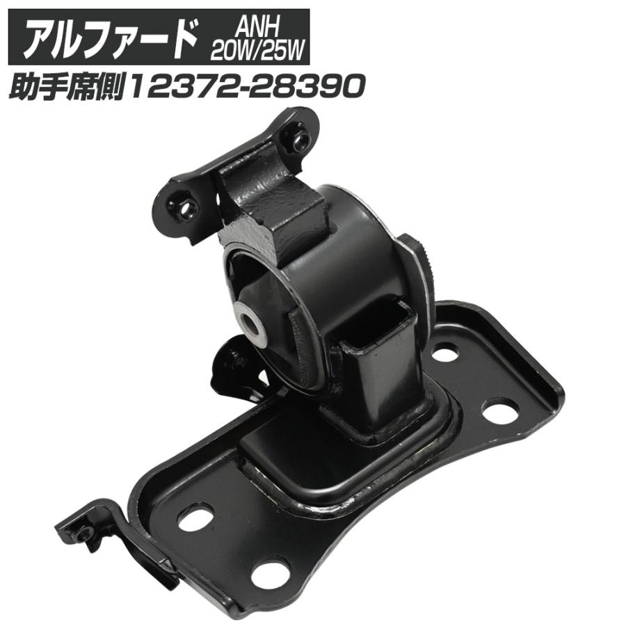 トヨタ 純正 エンジンマウント4点セット新品未使用ANH20 アルファード 20系 ANH20W ANH25W エンジンマウント LH パーツ ヴェル
