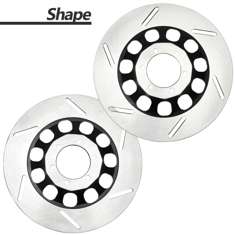 ディスクローター 左右 セット RZ250 RZ350 4L3 4UO RD250 RD350 RD400