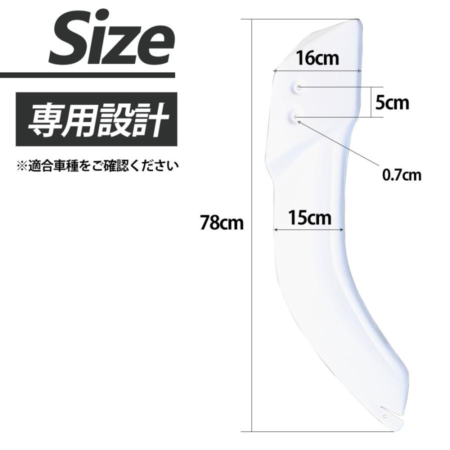 ジャイロキャノピー レッグシールド ホワイト ナックルガード 左右