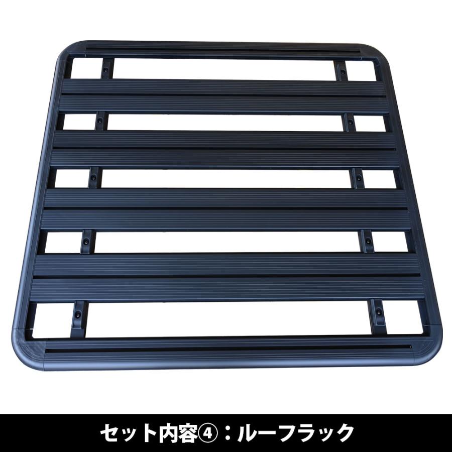 ハイラックス レボ GUN125 キャノピー ルーフラック Z X Black Rally