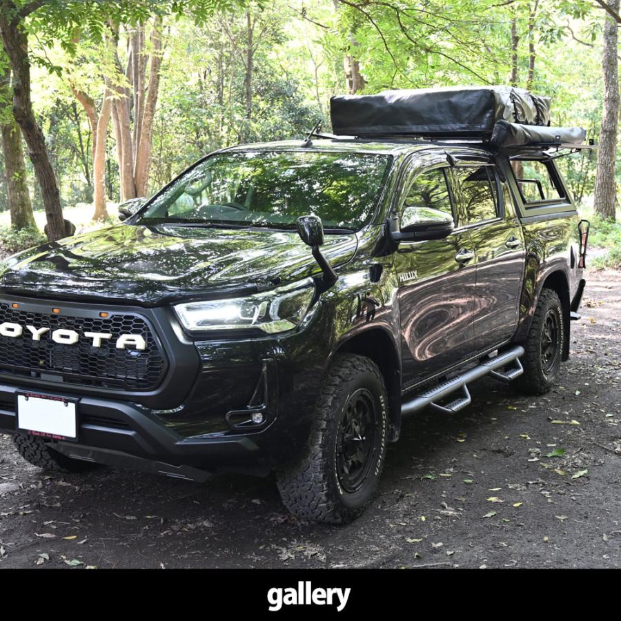 ハイラックス レボ GUN125 キャノピー ルーフラック Z X Black Rally