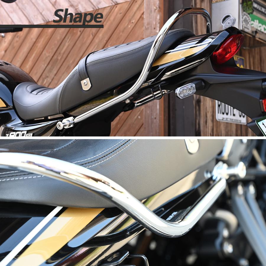 Z900RS CAFE カフェ メッキ グラブバー グラブ バー タンデムバー