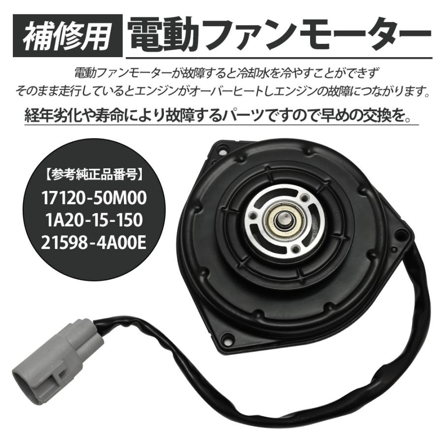 MRワゴン MF33S 電動ファンモーター ラジエーターファンモーター 17120