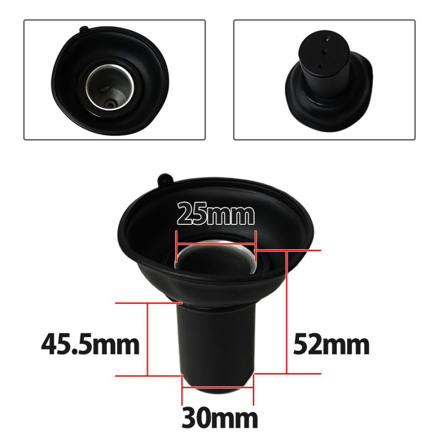 スティード400 ダイヤフラム ダイアフラム 2個セット キャブレター